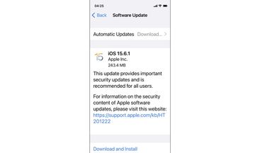 Wiadomość z Apple iPhone